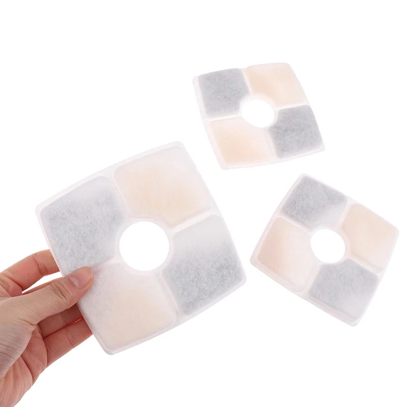 

5pcs Pet Cat Water Fountain Filters Drinker Dispenser Flower Replacement Filters