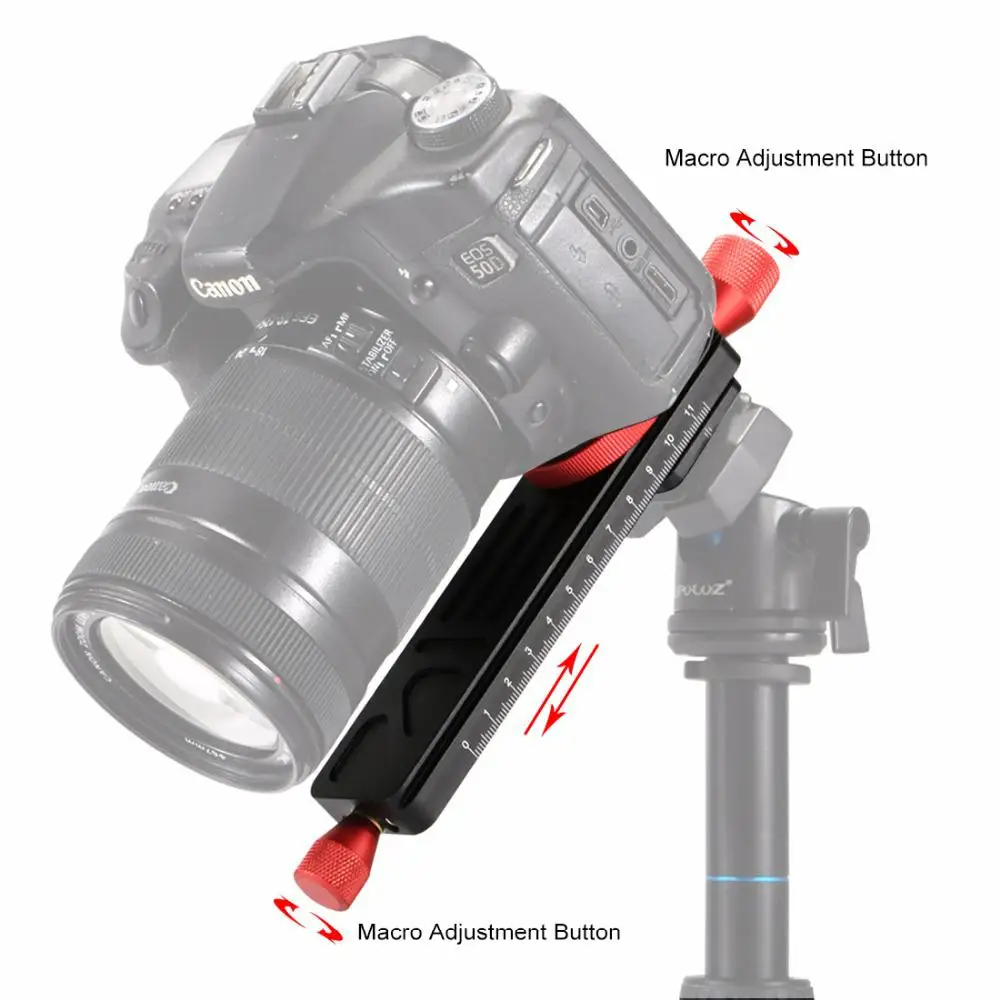 Yiwa фокусировочная направляющая ползунок для съемки крупным планом головка