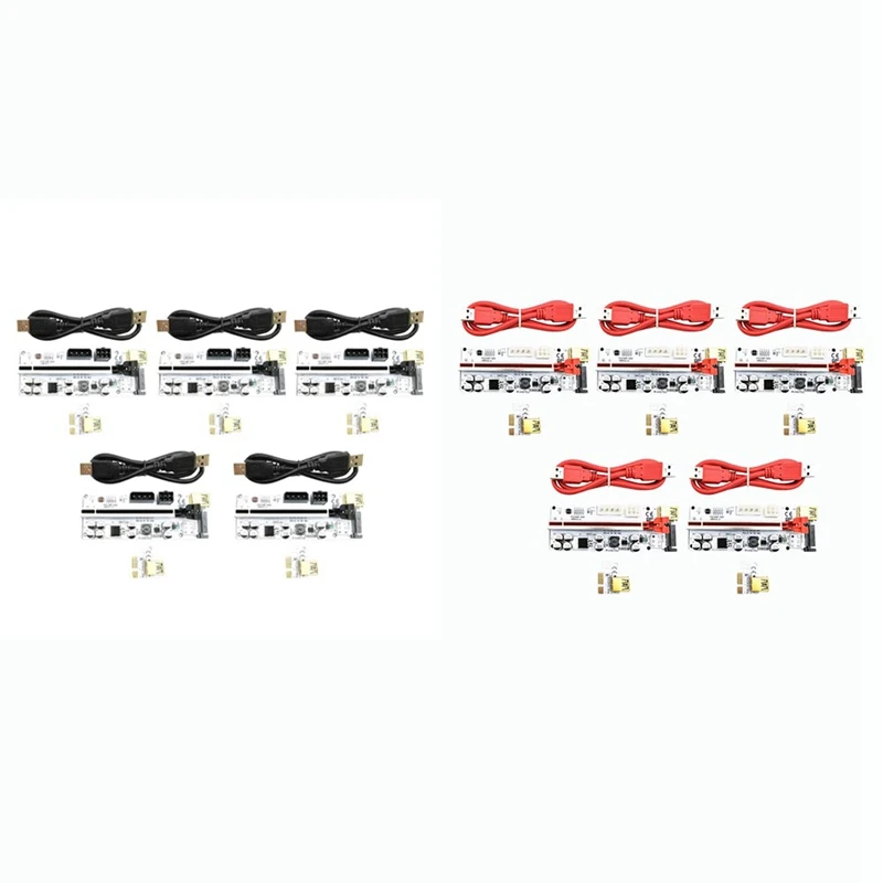 

5 шт., адаптер SATA + 6pin + 4pin