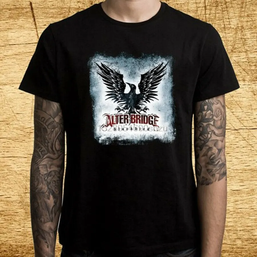 

New Alter Bridge American Rock Band Logo Mens Black T-Shirt Size S-3XL