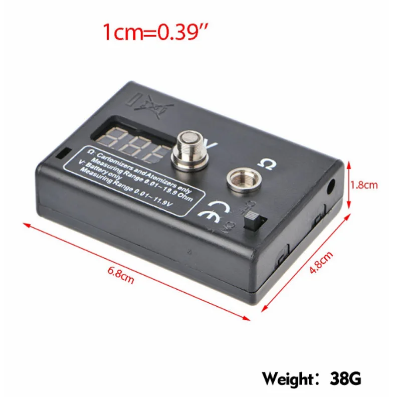 Светодиодный Измеритель сопротивления RBA RDA EGO для электронных