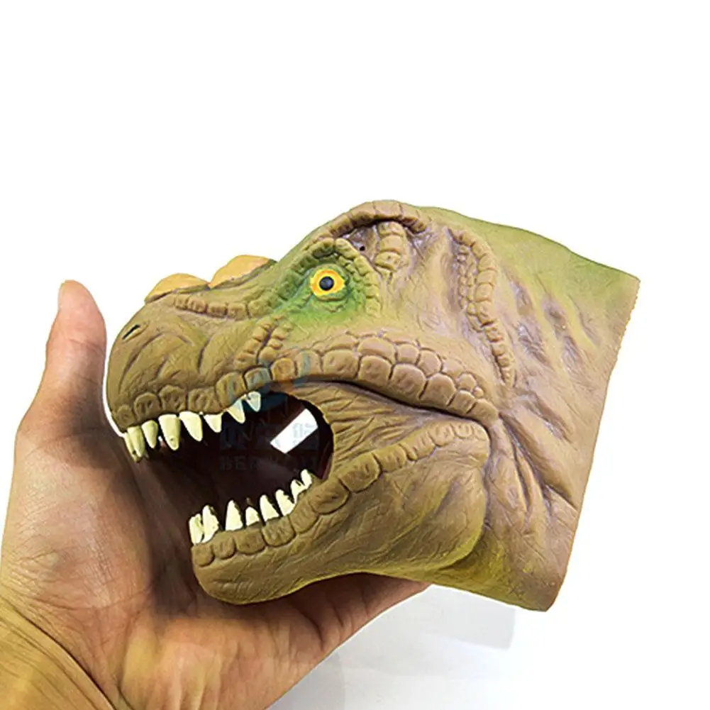 

Dinosaur Hand Puppet Model Toy Tyrannosaurus Rex Hand Puppet Playing Props