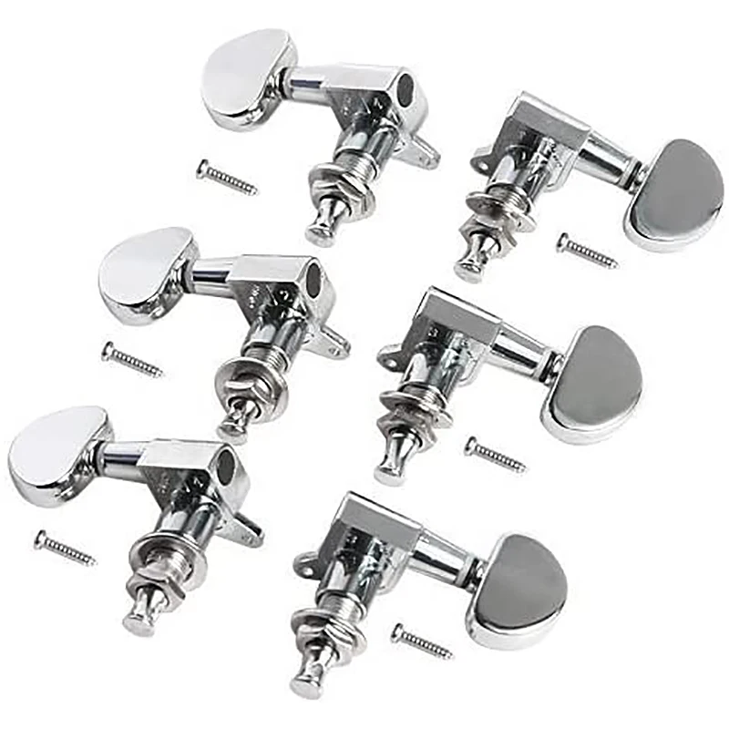 6 шт. детали для гитары 3 левые и правые ручки струн колышки настройки