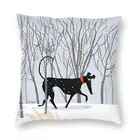Зимняя наволочка для подушки в виде собаки, домашний декор, наволочка для подушки 40x40