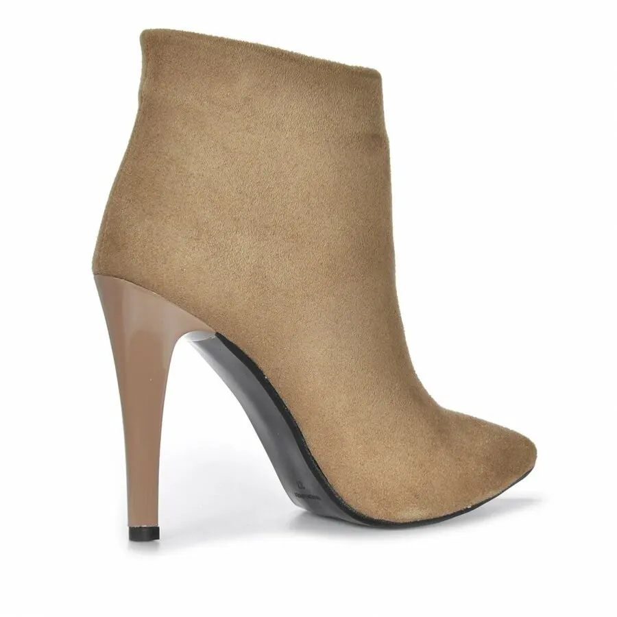 

Women Boots Mink Shoes Women Mink-Suede Boots Vzn19-144K