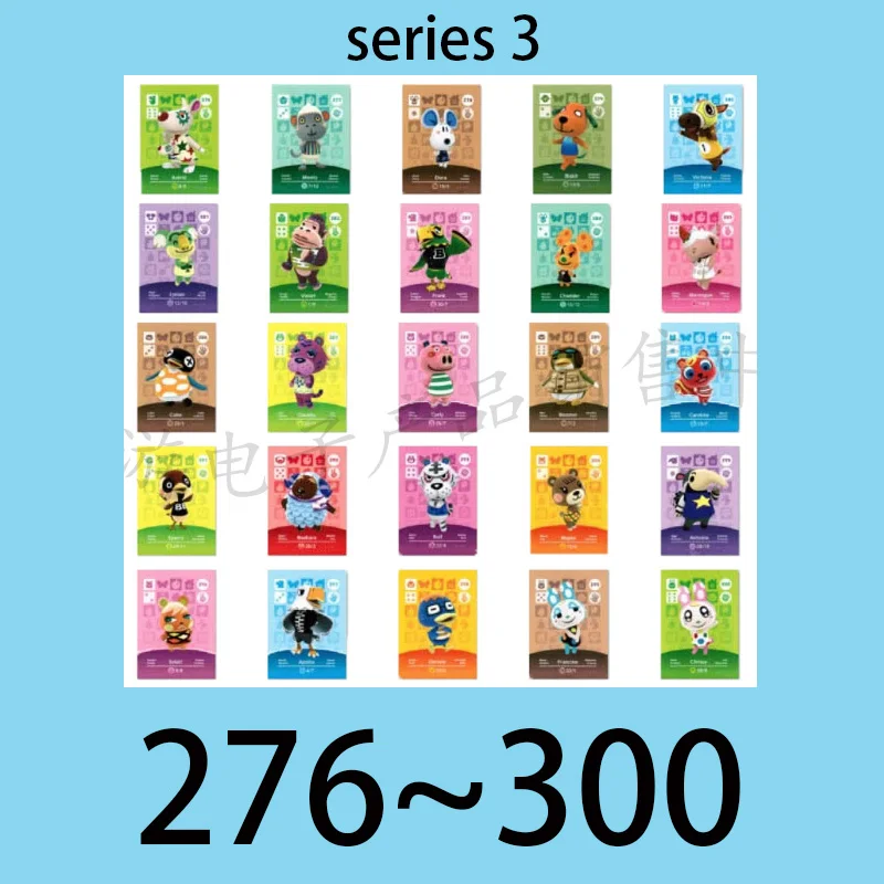 

(276 ~ 300), высоко новые-горизонты серии 3, карты стандартного размера NFC Ntag215, чип для игры NS Switch