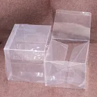 10 шт ПВХ прозрачная коробка конфет подарки День рождения Свадьба конфеты сумки шоколадная коробка для детского душа Рождественская вечеринка поставка