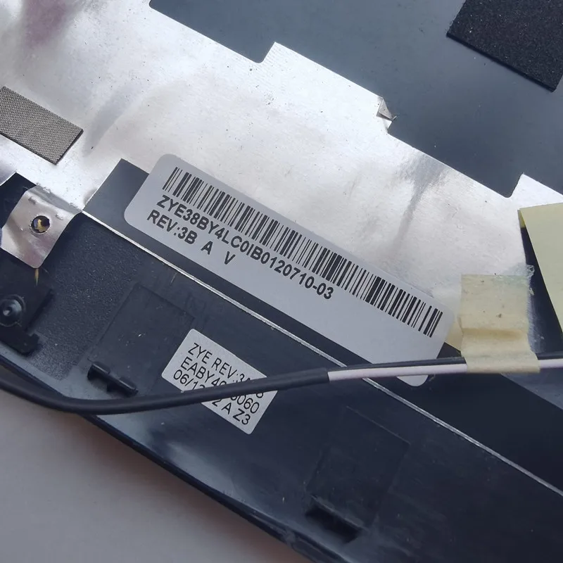 Новинка верхний корпус для ноутбука задняя крышка ЖК экрана петля Toshiba satellite M800 M805