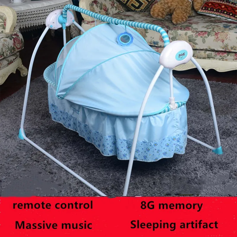 Многофункциональная электрическая колыбель для детской кровати - Цена: 10 352,65 руб.