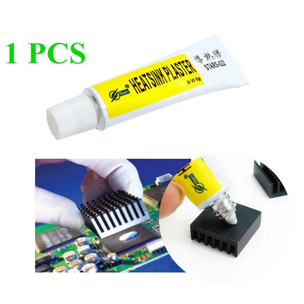 

Thermal Conductive Heatsink Plaster Viscous Adhesive Compound Glue For PC GPU Cooler Radiator Cooling Glue