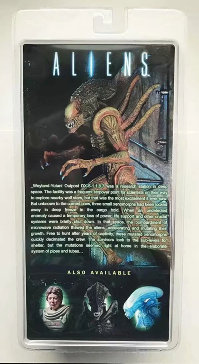 

7-inch action figure 2017 Limited Edition Movie Alien 2 Sewer Edition Toy Collectibles