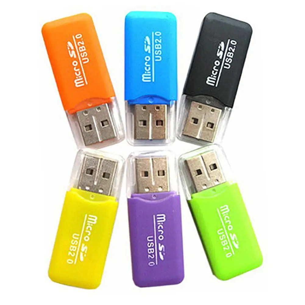 Usb Memory Disk 2.0 TF Micro Security Digital Card Reader Adapter High Speed SD For Laptop Accessories | Компьютеры и офис