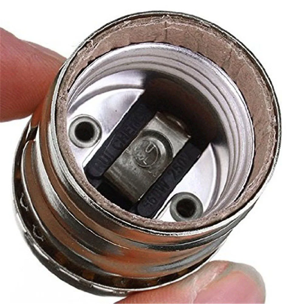 Винтажный держатель лампы Эдисона E27 алюминиевый корпус подвесной светильник