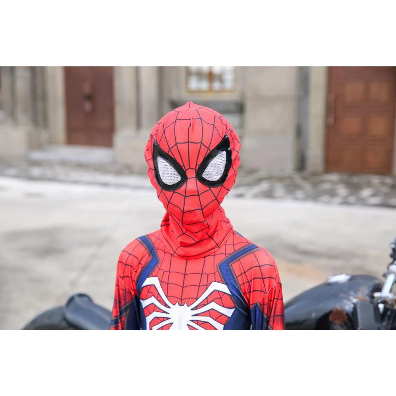 Игра PS4 Косплей Костюм Insomniac супергерой боди зентай костюм комбинезон Хэллоуин