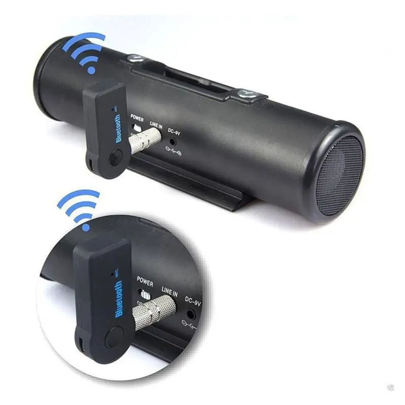 Беспроводной Bluetooth 3 5 мм AUX аудио стерео музыка автомобильный микрофон приемник 0