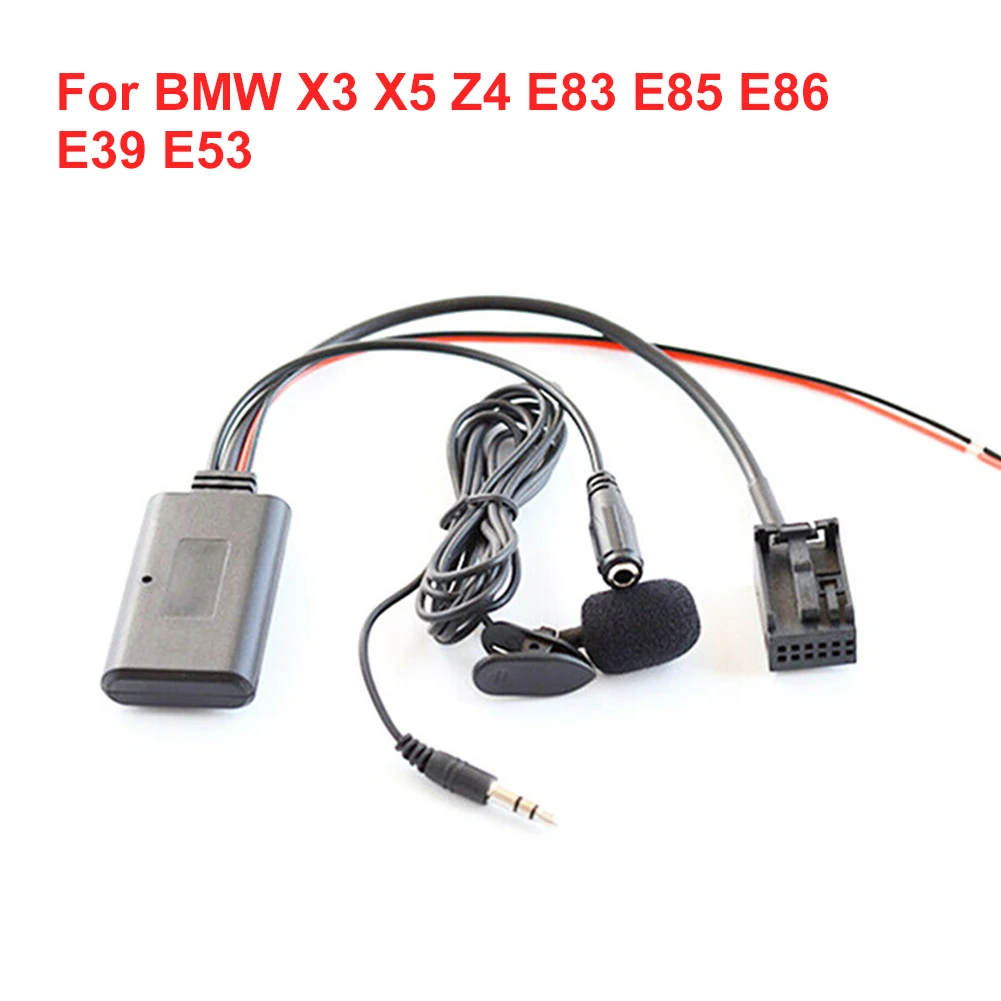 AUX-IN Aux Кабель-адаптер для BMW X3 X5 Z4 E83 E85 E86 E39 E53 Прямая поставка Оптовая продажа Bluetooth