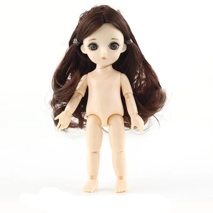 13 подвижных шарнирных 16 см 1/8 куклы игрушки BJD Детская кукла голые женщины модные