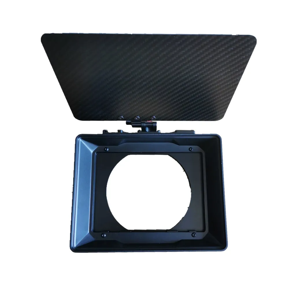 

HONTOO 4*5.65 Carbon Fiber Matte box 114mm mattebox (Clamp on) Lightweight 114mm lens ring for BMPCC 4K A7 Dslr matte box