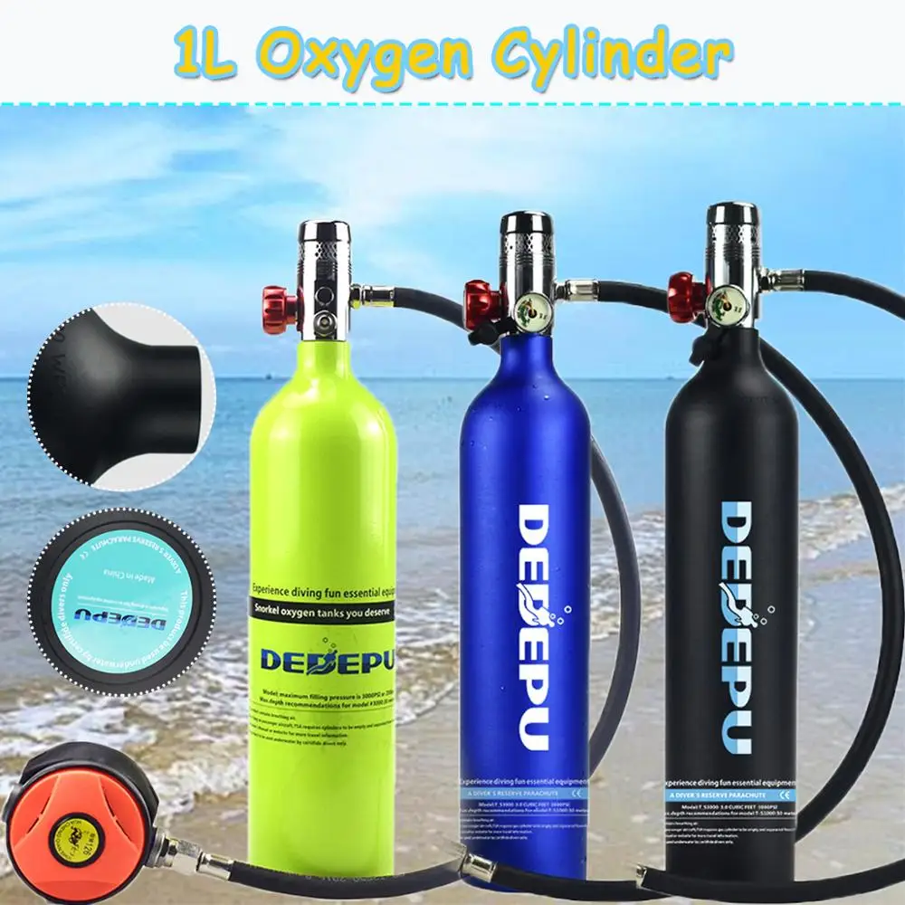 Комплект баллонов для подводного плавания 1 л дайвинга воздушный клапан