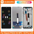 Оригинальный ЖК-дисплей Xiaomi POCO X3, сенсорный экран для M2007J20CG, с дигитайзером в сборе для POCO X3Pro NFC M2102J20SG, дисплей