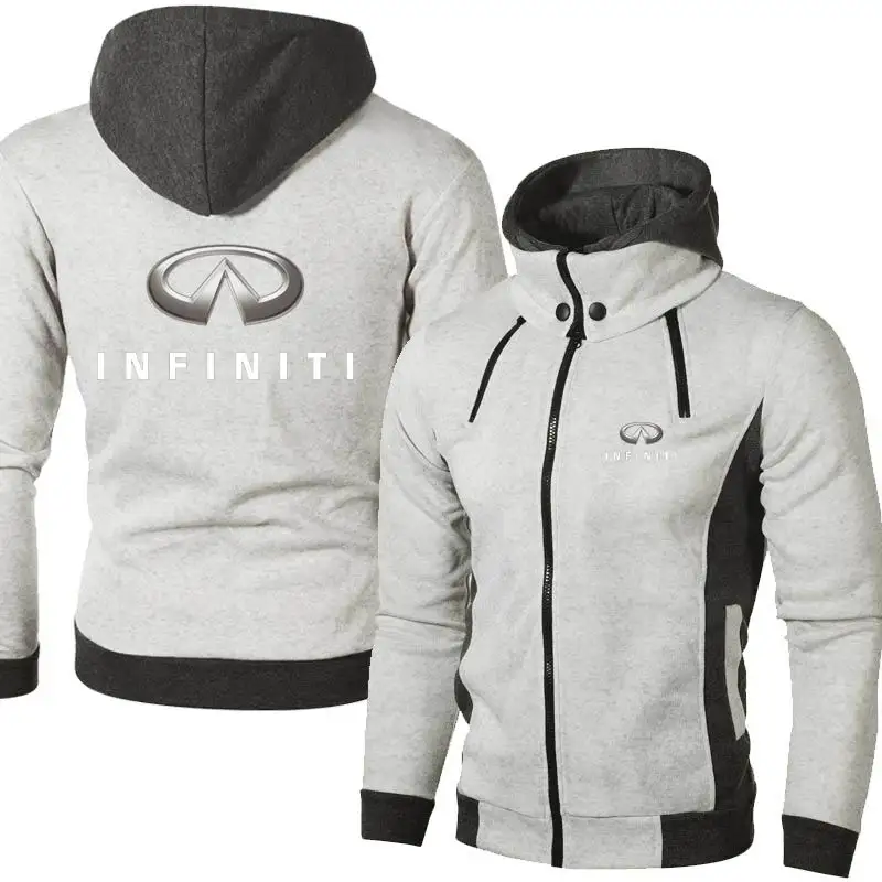 

2021 New Men's Infiniti Outdoor Casual Male Jackets Warm Hoodies High Quality Spring Autumn Harajuku Sweatshirts Outwear