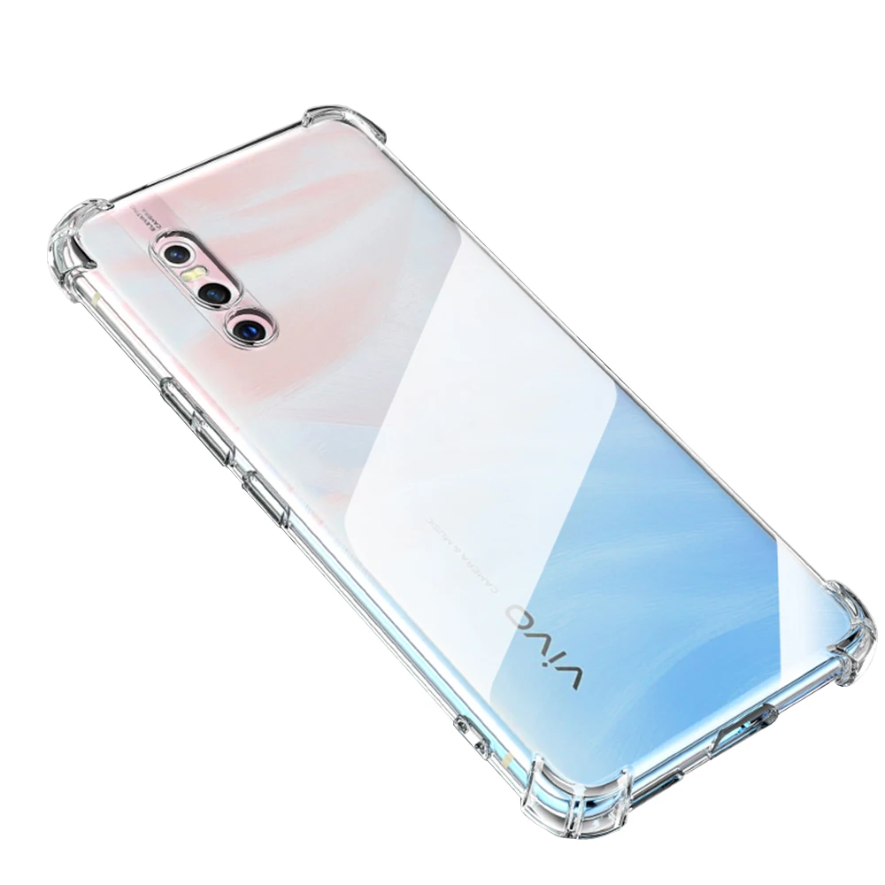 

airbag transparent protective case for Vivo V11 V15 V15 Pro Y83 Y91 Shockproof silicone phone cover on Vivo Shockproof Case