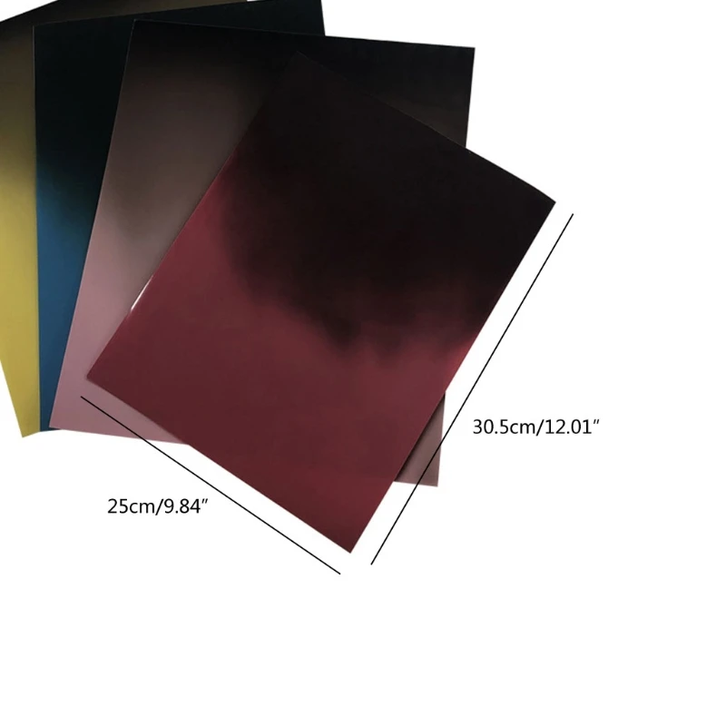 

Heat Sensitive Color Changing Heat Transfer Vinyl HTV T-Shirt Press Paper Sheet