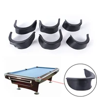 6pcsset billiard pool table accessories valley pocket liners rubber billiard pocket liner universal billiard accessories