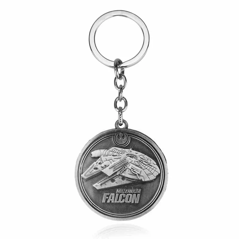 K290-silver Звезда классического кино войны Start Trek Светлячок Serenity Реплика HD космический корабль металлический брелок Звездные войны Брелок Сумочка Пряжка подарок - Цвет: K290-silver
