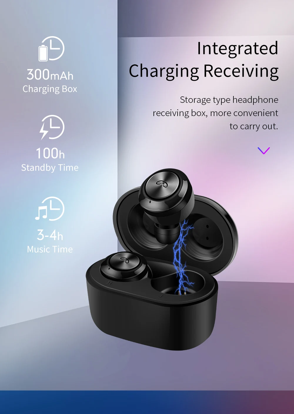 TWS, мини беспроводные Bluetooth наушники, стерео наушники-вкладыши, гарнитура с микрофоном, невидимые Bluetooth наушники для iPhone, huawei, samsung