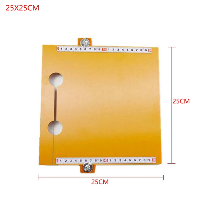 1 шт. Регулируемый циркулярная пила направляющая низ отрезной станок для резки