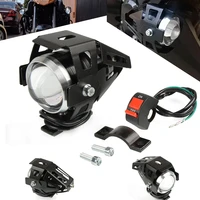 motorcycle led headlight motorbike driving spotlight fog spot head light lamp for yamaha mt 07 mt 07 mt07 fz07 fz 07 2014 2018