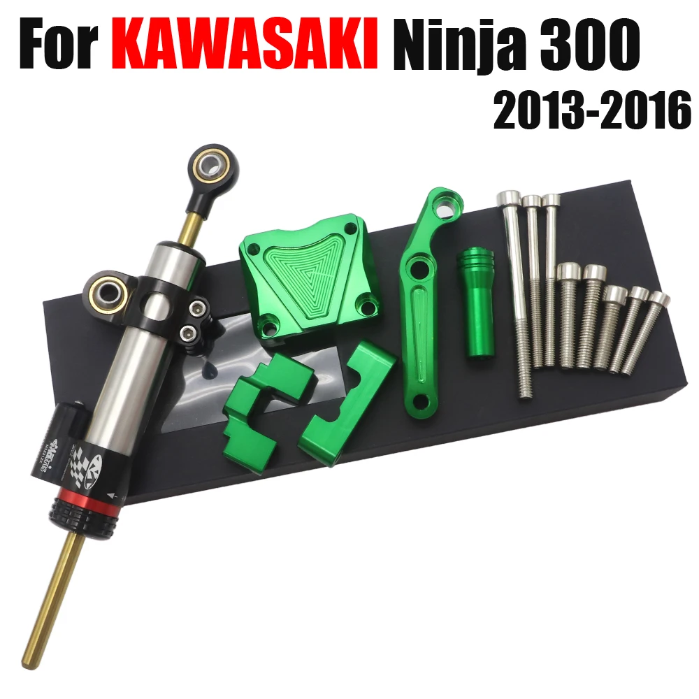 Стабилизатор рулевого демпфера Ninja 300 EX CNC комплект кронштейнов для крепления