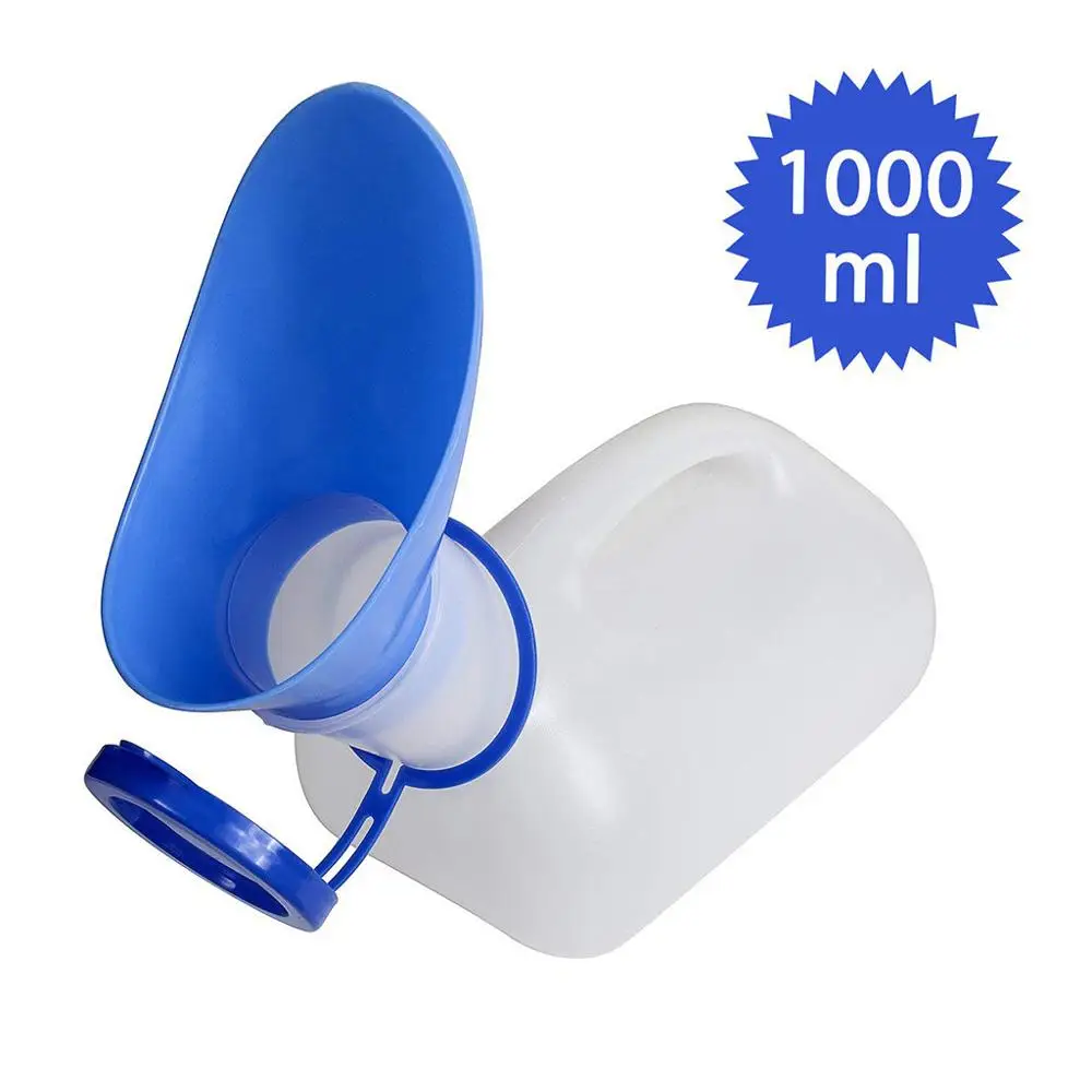 

Portable Plastic Mobile Urinal Toilet Aid Bottle Outdoor Camping Car Urine Bottle For Women Men Journey Travel Kit QE
