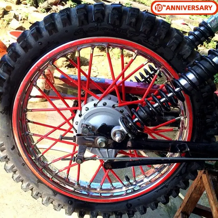 72 шт. защитные обода на колёсы мотоцикла обшивки украшения для труб крутые