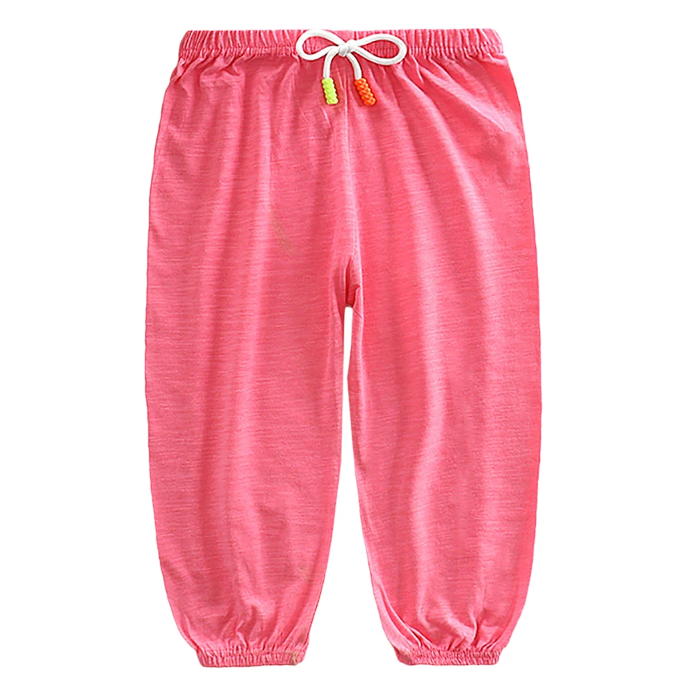 

Baby Boys Girls Pants Toddler Clothes Comfortable Soft Trousers for Children Kids solid color Cheap Stuff