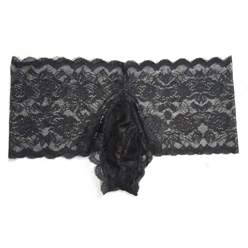 Нижнее белье для мужчин нижнее с прозрачным кружевом| |