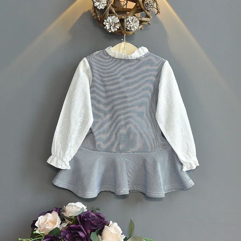 Демисезонные платья принцессы для маленьких девочек красивое платье с длинным