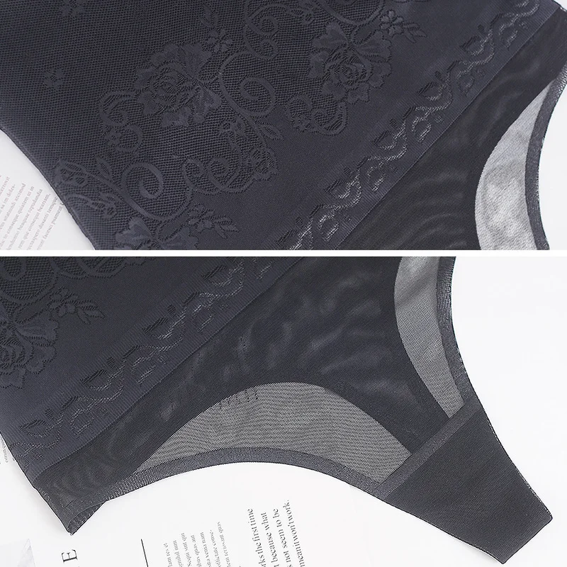 

Body Shaper Shaperwear Women High Waisted Bodysuit Tummy Slimming Underwear Seamless Abdomen Shape Wear Control Panties