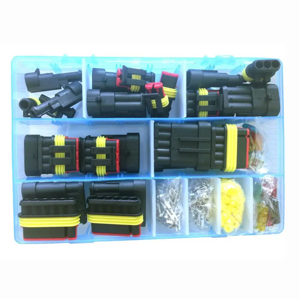 Соединитель 240 шт. водонепроницаемый соединитель для сиденья автомобиля