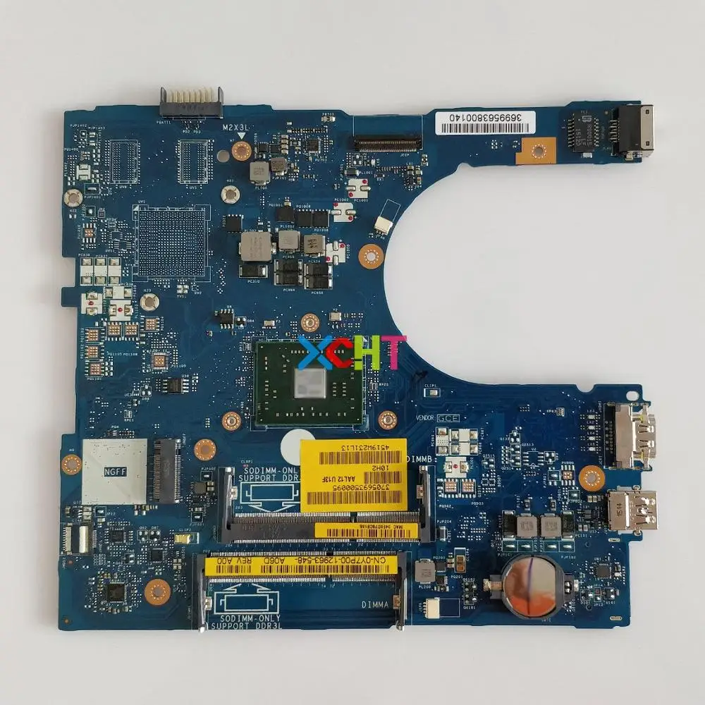 CN-0Y7P00 0Y7P00 Y7P00 AAL12 LA-C142P w E2-7110 Процессор для Dell Inspiron 5455 5555 портативных ПК Ноутбук