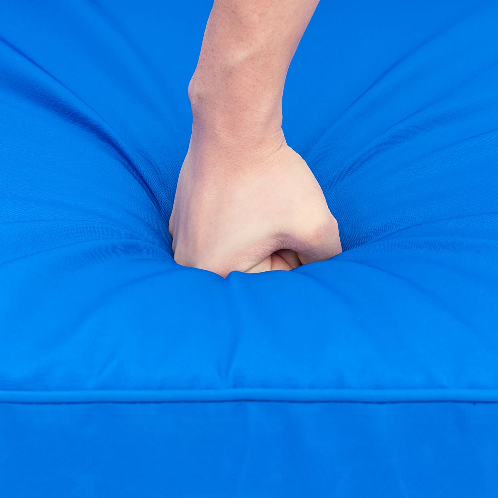 

High-Quality PE Woven Rattan Sofa Set Including 2 Corner Sofas 4 Single Sofas 1 Coffee Table Black Furniture Set Stable Sturdy