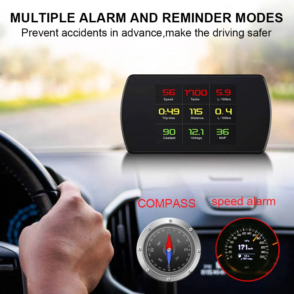 Универсальный автомобильный GPS навигатор T800 с ЖК дисплеем многофункциональная