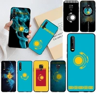 kpusagrt kazakhstan flag luxury unique phone cover for huawei p40 p30 p20 lite pro mate 30 20 pro p smart 2019 prime