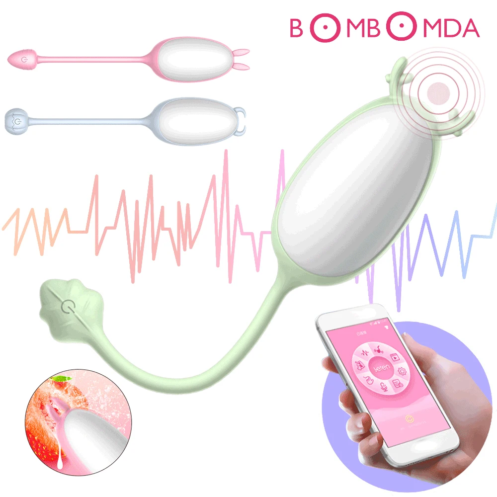 App контроль безопасный силикон умный мяч вагинальные шарики шарик Бен ва