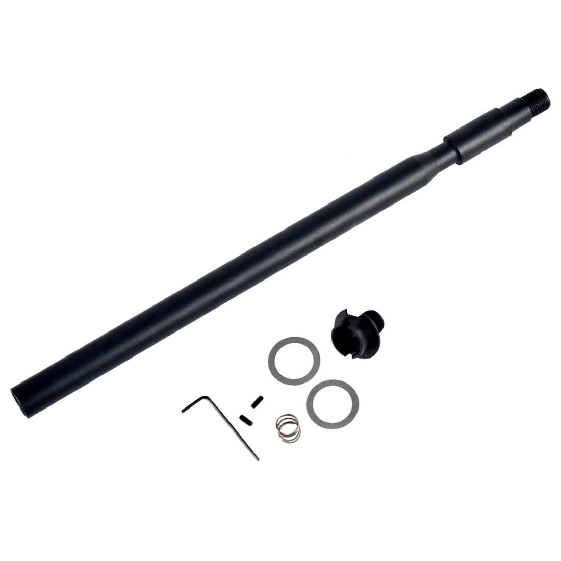 14mm Front Interface Reverse Thread Concavo-Convex Pipe Metal Outer and Adapter Ring for JM Gen.9 / HK416 TTM | Игрушки и хобби