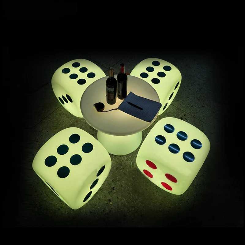 

Рекламный светодиодный комбинации светящаяся мебель стул KTV журнальный столик для отдыха световой бар стол на открытом воздухе Малый винны...