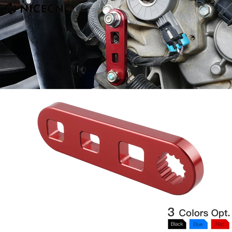 NiceCNC UTV рычаг переключения передач колокол для Polaris RZR XP 4 1000 2014-2021 900 TURBO INTL Red |