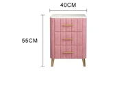 marble bedside table modern minimalist storage cabinet bedside locker bedroom small cabinet