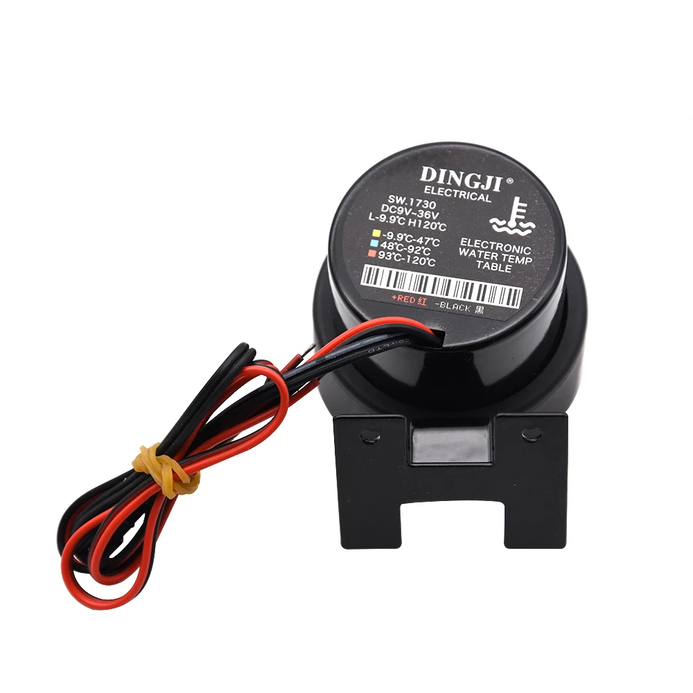 Цифровой электрический датчик температуры воды с жк дисплеем + 10 мм адаптер